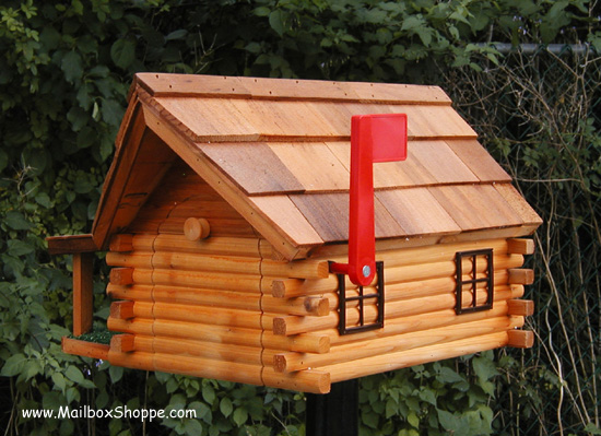 Wooden Mailbox
