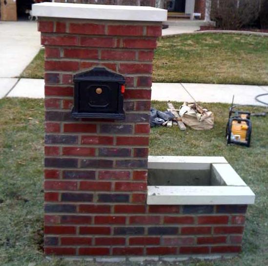 Brick Mailbox
